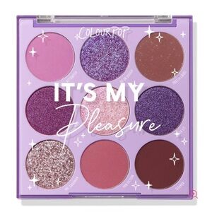 ColourPop‎ It's My Pleasure Palette - Purple and Pink Tones